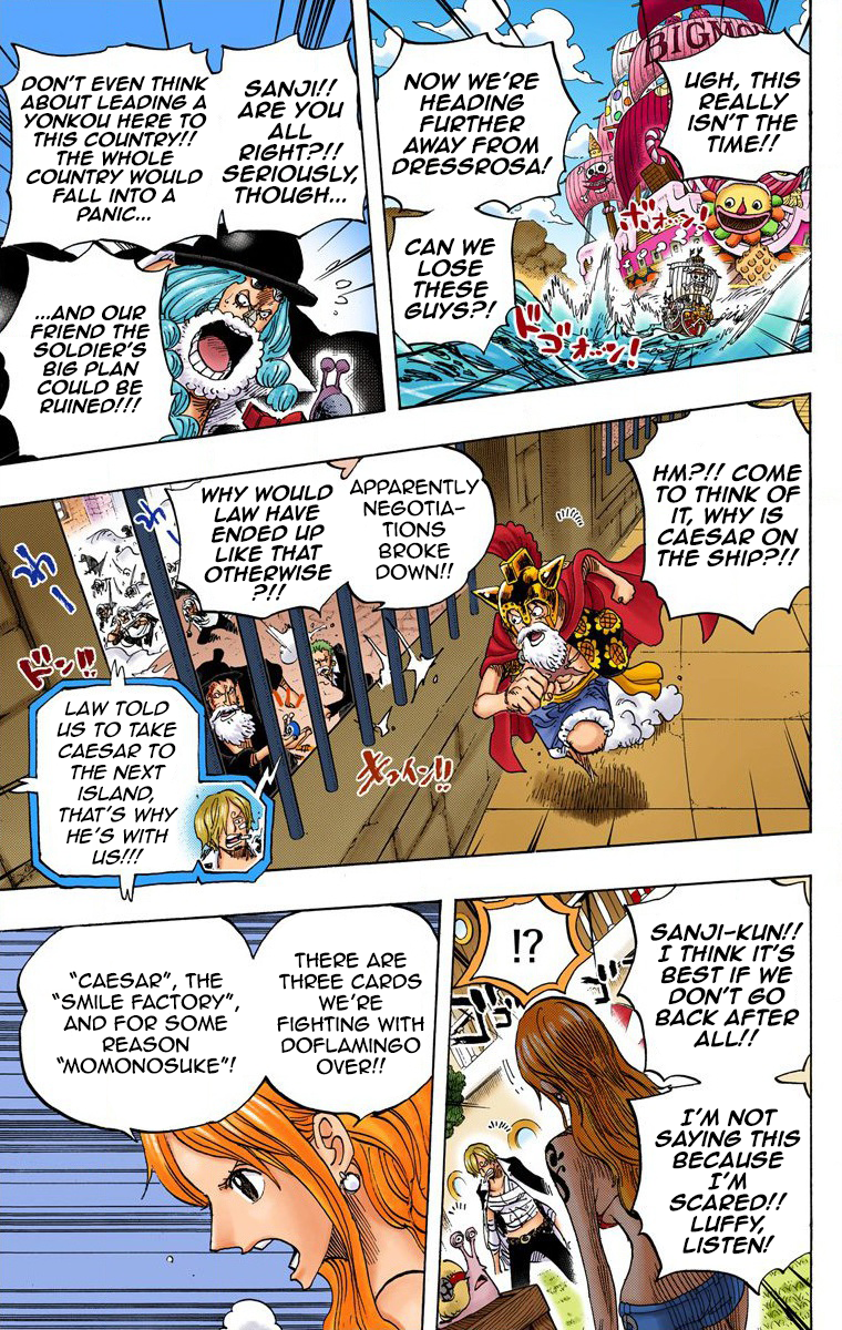 One Piece - Digital Colored Comics Chapter 730 14